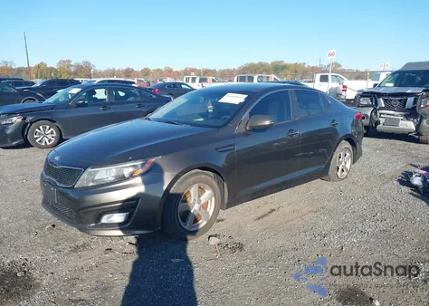 2014 Kia Optima Lx из США, поврежденный, VIN 5XXGM4A76EG300492